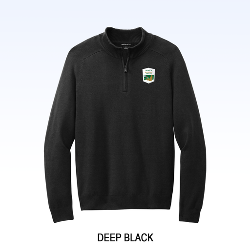 MERCER+METTLE 1/4-ZIP SWEATER
